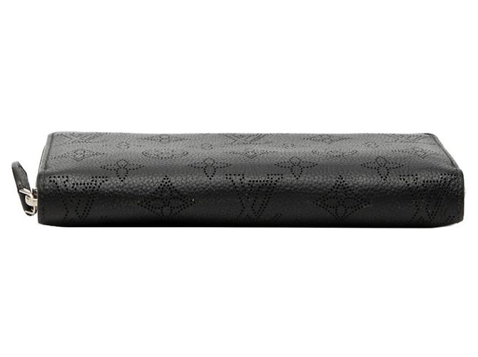 Louis Vuitton Monogram Mahina Zippy Wallet Schwarz - Ansicht 3