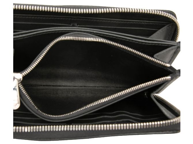 Louis Vuitton Monogram Mahina Zippy Wallet Schwarz - Ansicht 5