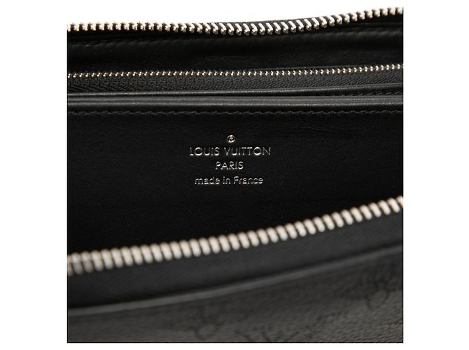 Louis Vuitton Monogram Mahina Zippy Wallet Schwarz - Ansicht 7