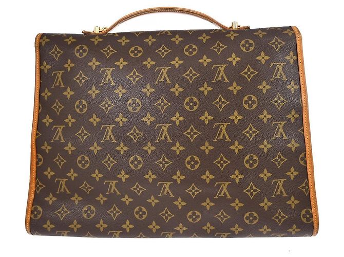 Louis Vuitton Beverly Briefcase Monogram Canvas GM Marrone - vista 2