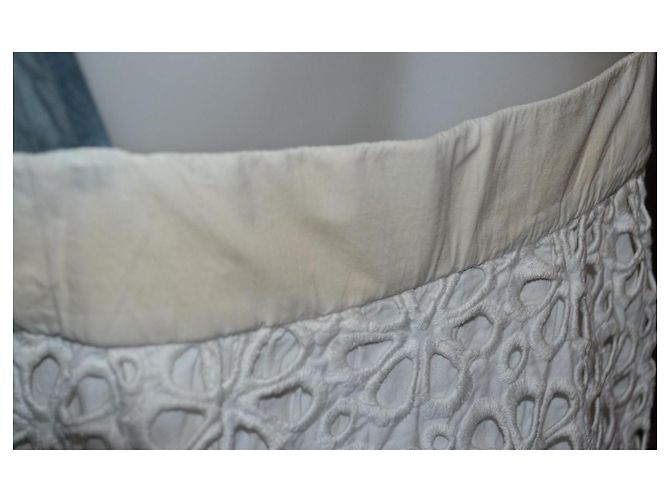 Philosophy Di Alberta Ferretti Top de encaje sangallo blanco - vista 4
