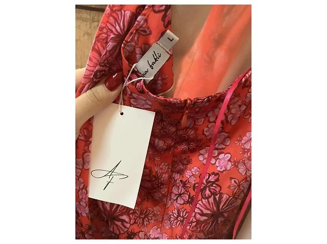 Autre Marque Maxikleid Anastasia Fakli Pink Rot - Ansicht 4
