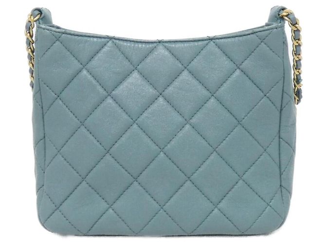 Borsa a tracolla in pelle verde Chanel AS3154 - vista 2