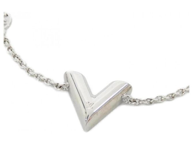 Bracciale Essential V Charm Louis Vuitton Argento - vista 2