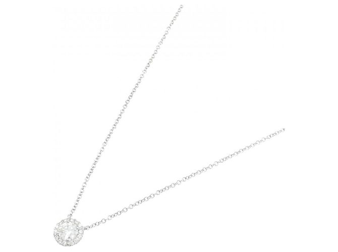 Collana in platino e diamanti Tiffany & Co. - vista 2