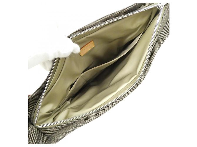 Louis Vuitton Damier Géant Compagnon Schultertasche Braun - Ansicht 9