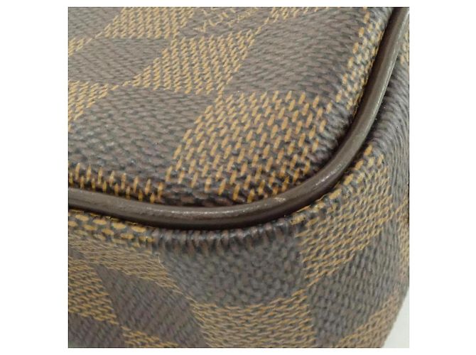 Borsa a tracolla Louis Vuitton Damier Marly Bandoulière Marrone - vista 2