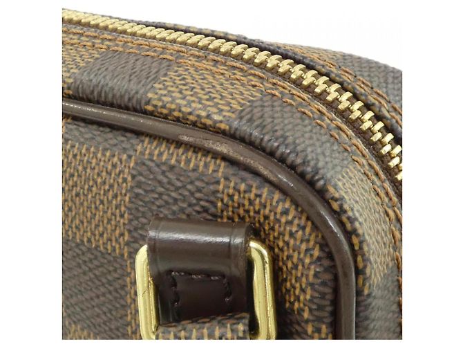 Borsa a tracolla Louis Vuitton Damier Marly Bandoulière Marrone - vista 3