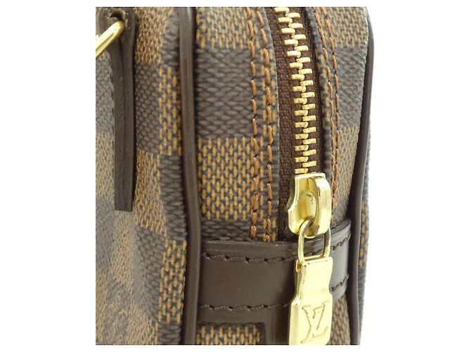 Borsa a tracolla Louis Vuitton Damier Marly Bandoulière Marrone - vista 4