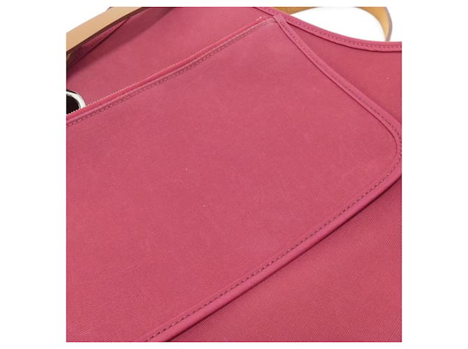 Hermès Borsa Hermes Herbag Zip PM Rosso - vista 10