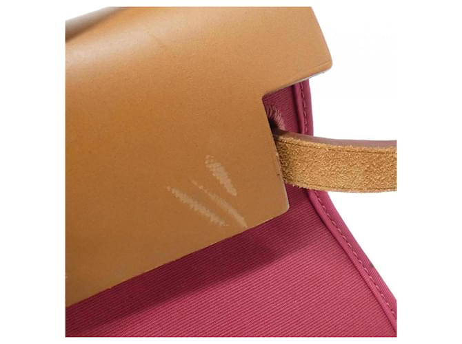 Hermès Borsa Hermes Herbag Zip PM Rosso - vista 6