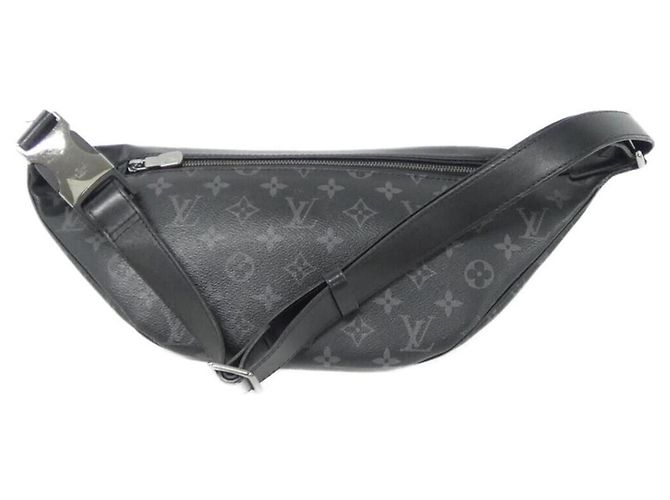 Louis Vuitton Monogram Eclipse Discovery Bumbag M44336 Nero - vista 2