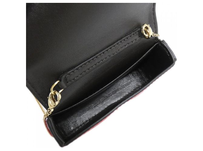 Charm borsa Fendi Nano Baguette Rosso - vista 6