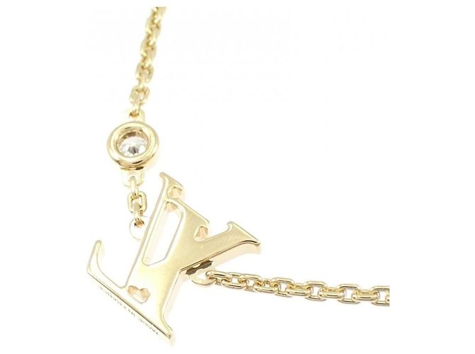 Colgante Louis Vuitton Idylle Blossom Necklace Dorado - vista 4