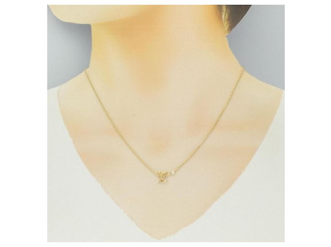 Colgante Louis Vuitton Idylle Blossom Necklace Dorado - vista 6
