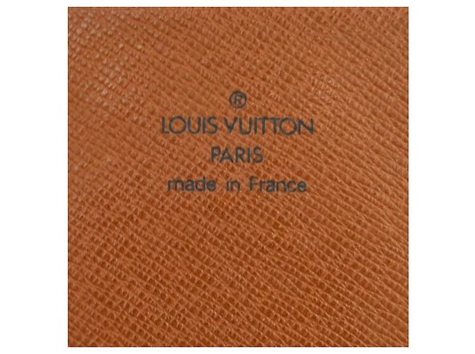 Borsa Louis Vuitton Cartouchiere Monogram Canvas GM Marrone - vista 4