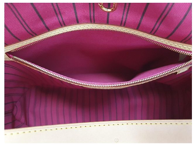 Borsa Louis Vuitton Delightful PM Pivoine Monogram Marrone Monogramma - vista 13