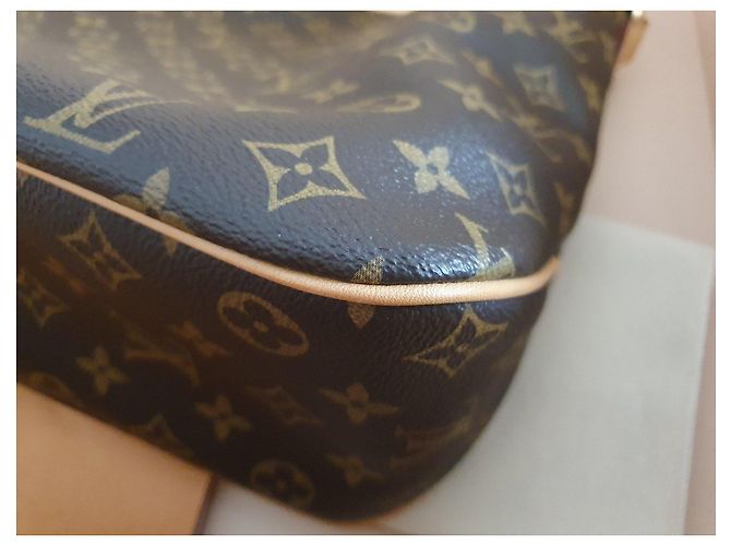 Borsa Louis Vuitton Delightful PM Pivoine Monogram Marrone Monogramma - vista 4