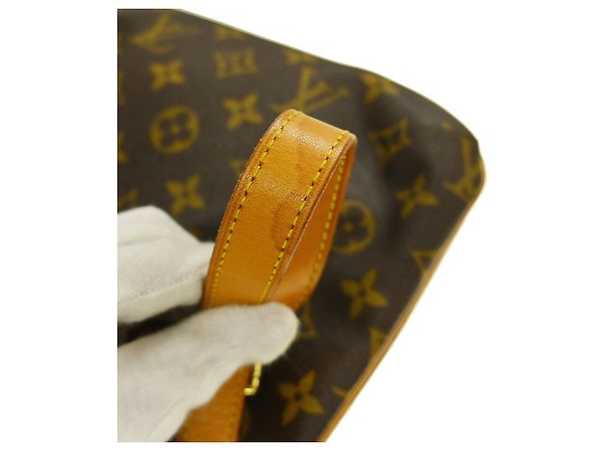 Borsa Louis Vuitton Musette Salsa in Tela Monogram PM Marrone - vista 6