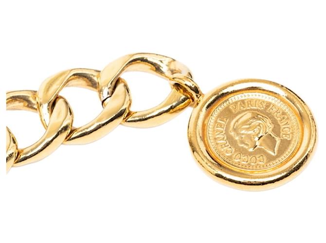 Chanel Coco Mark Le Cambon Chain Gürtel Golden - Ansicht 2