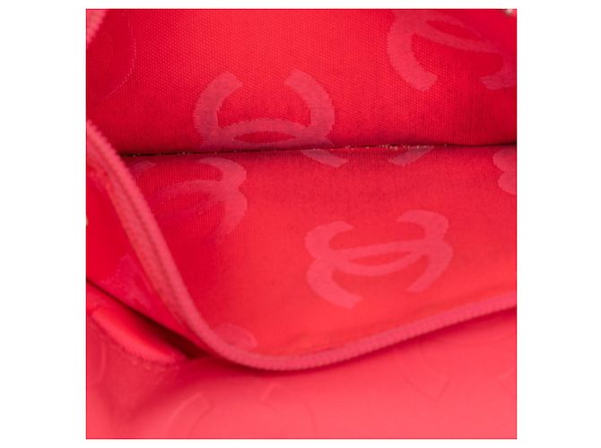 Cartera larga plegable Chanel Cambon Line Negro Rosa - vista 5