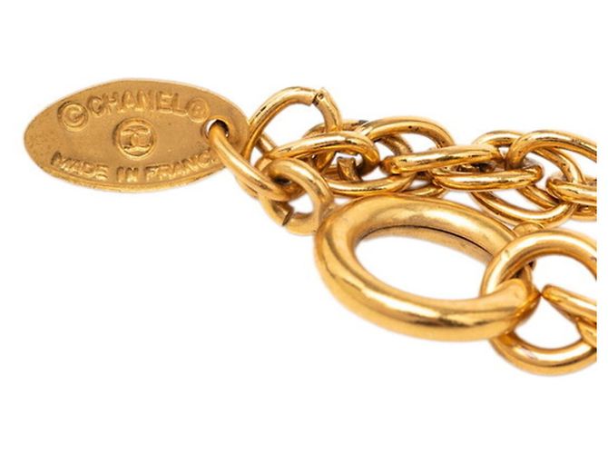 Timeless Collana a catena Chanel Vintage Coco Mark D'oro - vista 5