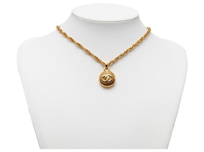 Timeless Collana a catena Chanel Vintage Coco Mark D'oro - vista 6