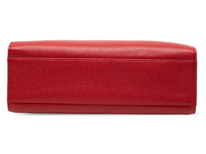 Borsa a Spalla Chanel Coco Mark Chain Rosso - vista 3