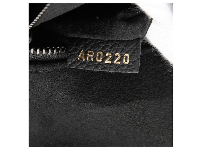 Borsa Louis Vuitton Lockme Tote PM Nero - vista 6