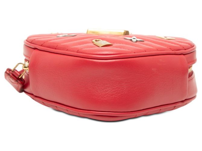 Borsa a tracolla e crossbody Louis Vuitton Love Lock Heart New Wave Rosso - vista 3