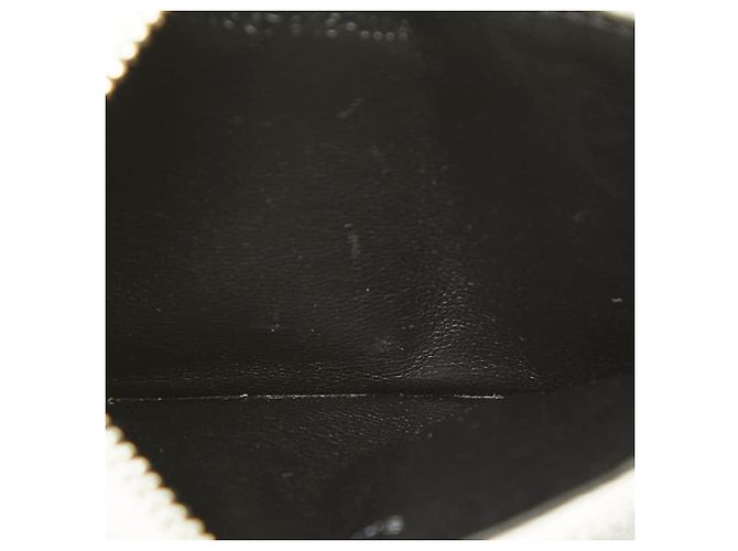 Tarjetero Saint Laurent Cassandra Logo YSL Plata Crudo - vista 6