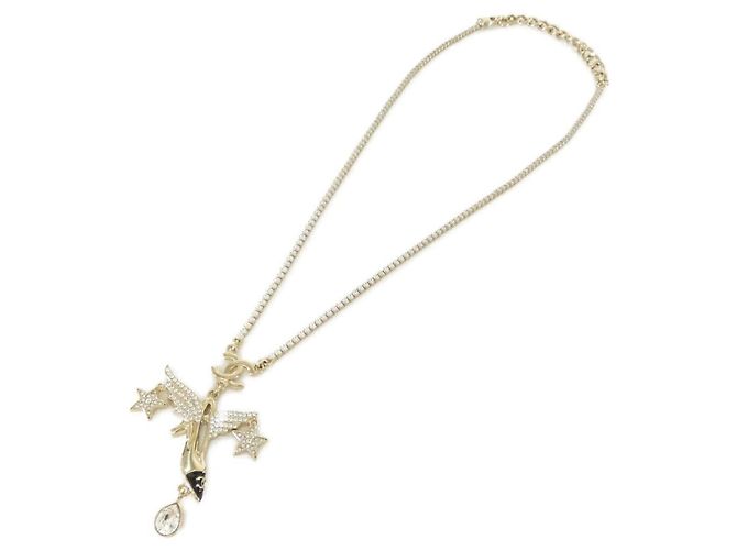 Collana in cristalli neri e oro Chanel Nero D'oro - vista 2