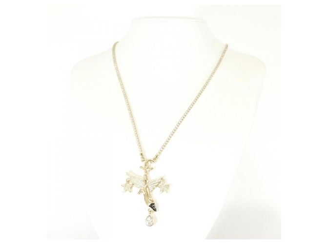 Collana in cristalli neri e oro Chanel Nero D'oro - vista 5