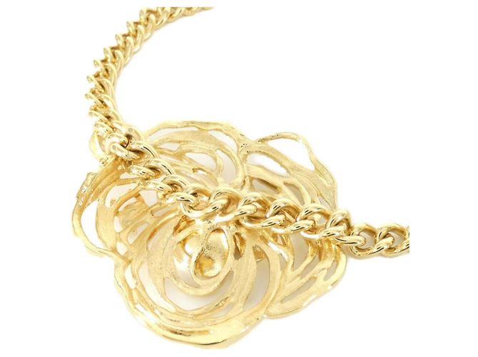 Choker Chanel ABD298 Marrone e Oro con Cristalli D'oro - vista 3
