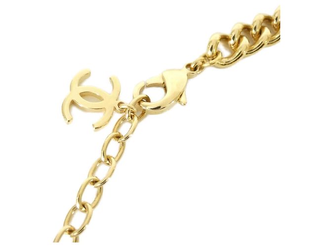 Choker Chanel ABD298 Marrone e Oro con Cristalli D'oro - vista 4