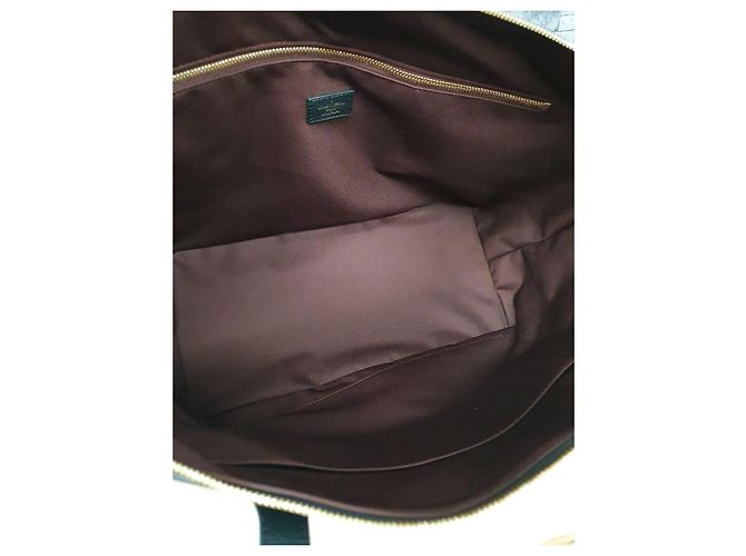 Louis Vuitton Borsa da viaggio Giant Monogram Empreinte Nero - vista 5
