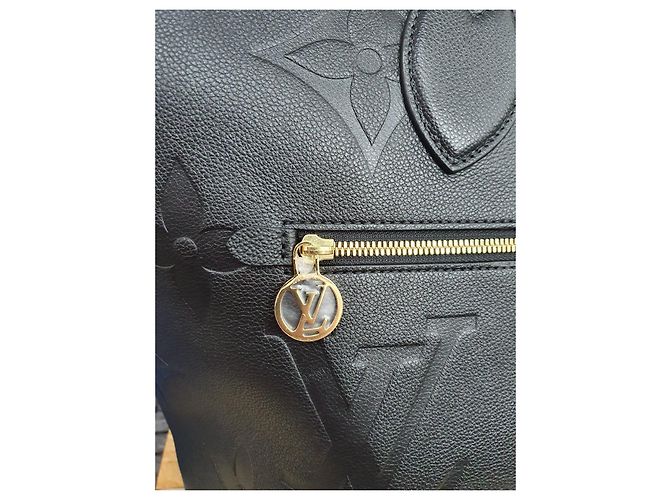 Louis Vuitton Borsa da viaggio Giant Monogram Empreinte Nero - vista 6