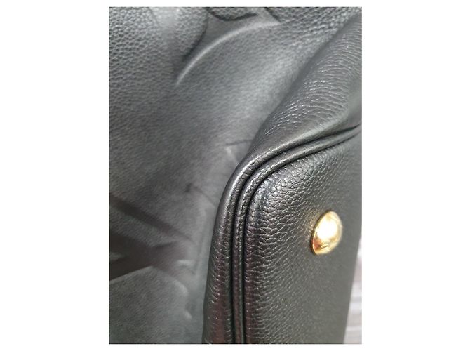 Louis Vuitton Borsa da viaggio Giant Monogram Empreinte Nero - vista 9