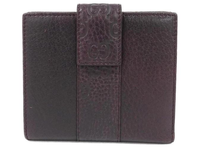 Gucci 233011 Bi-Fold Wallet Dark red - view 2