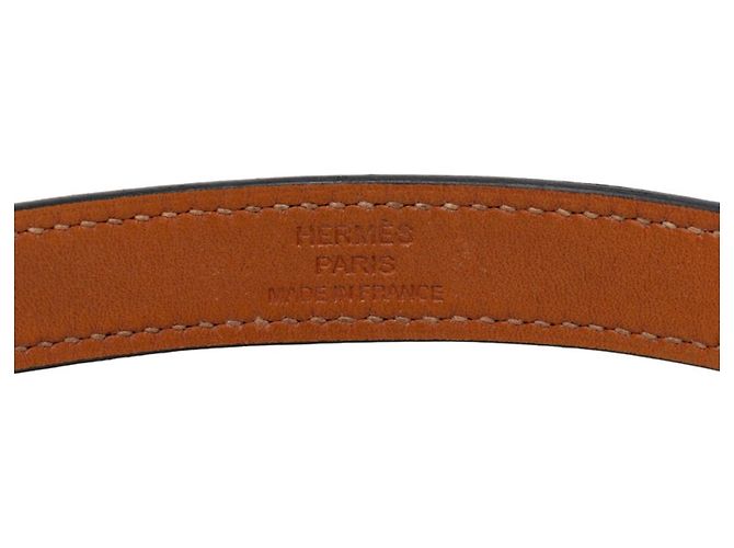 Hermès Bracciale Hermes Drag Double Tour Nero - vista 4