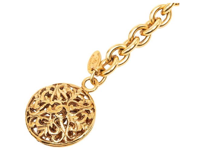 Timeless Chanel Vintage Kettengürtel Golden - Ansicht 2
