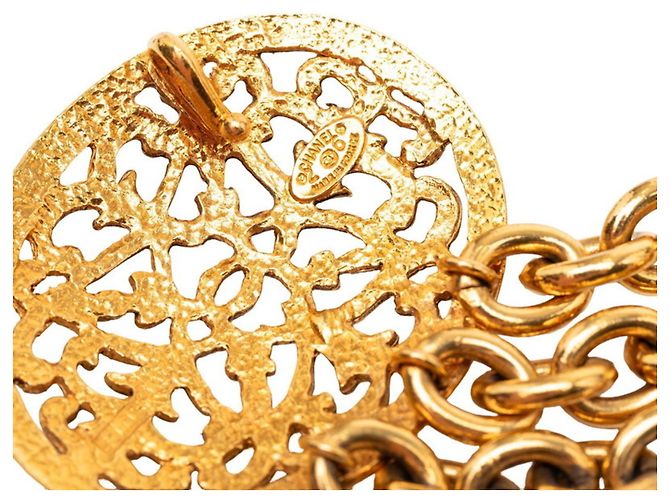 Timeless Chanel Vintage Kettengürtel Golden - Ansicht 4