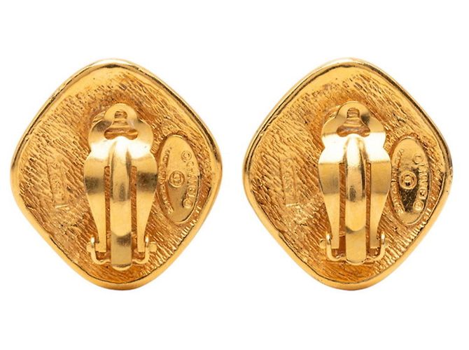 Orecchini a clip placcati in oro Chanel D'oro - vista 2