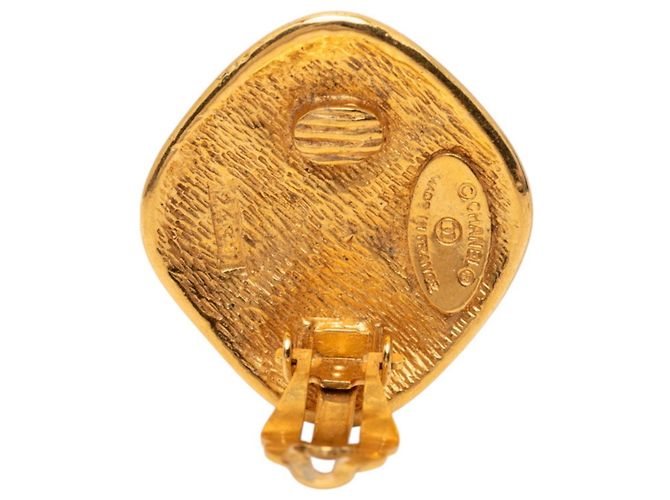 Orecchini a clip placcati in oro Chanel D'oro - vista 3