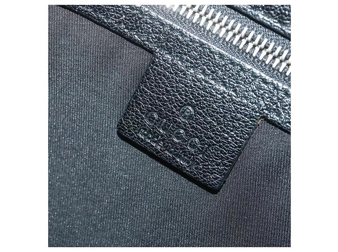 Gucci Blondie Flap Leather Medium Nero - vista 6