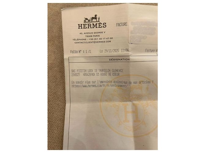 Hermès Picotin Lock 18 Borsa in pelle Taurillon Clémence Rouge de Cœur Rosso - vista 11