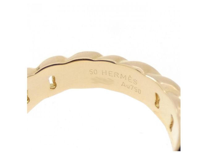 Ring Anel Boucles Sellier Hermès - vista 4