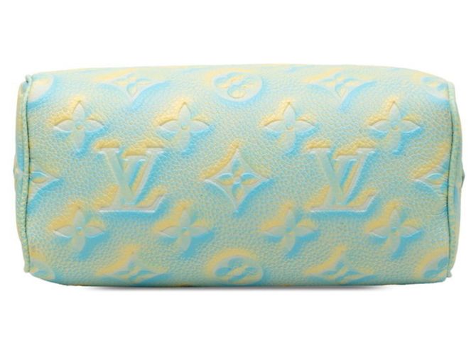 Louis Vuitton Monogram Empreinte Nano Speedy Bandoulière Verde - vista 3