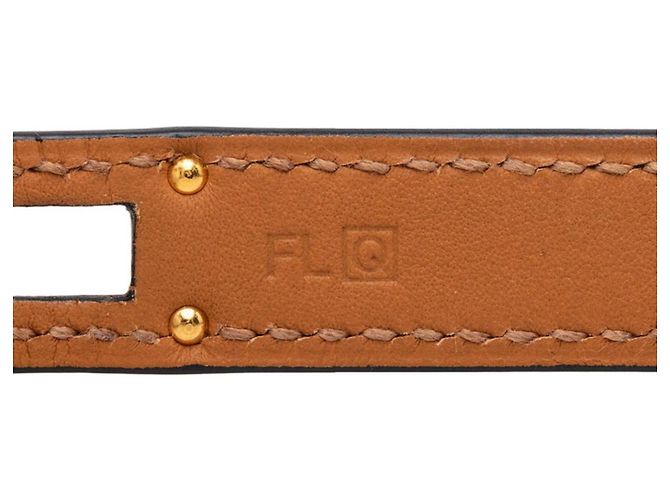 Hermès Pulsera Hermes Mini Kelly Double Tour Castaño Negro - vista 5