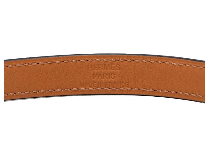 Hermès Pulsera Hermes Mini Kelly Double Tour Castaño Negro - vista 6